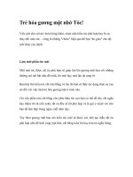 Trẻ hóa gương mặt nhờ Tóc! pot