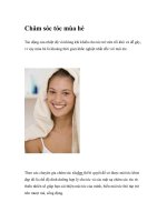 Chăm sóc tóc mùa hè potx