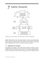 Industrial Safety and Health for Goods and Materials Services - Chapter 7 ppt