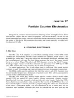 A Practical Guide to Particle Counting for Drinking Water Treatment - Chapter 17 pdf