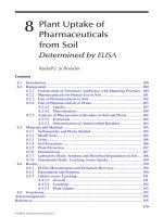 Fate of Pharmaceuticals in the Environment and in Water Treatment Systems - Chapter 8 potx