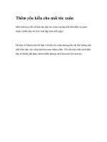 Thêm yêu kiều cho mái tóc xoăn pdf