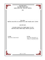 TRIẾT HỌC MACLÊNIN pot