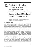 WETLAND AND WATER RESOURCE MODELING AND ASSESSMENT: A Watershed Perspective - Chapter 12 docx