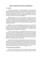 PHÂN TÍCH PHƯƠNG TIỆN EMARKETING