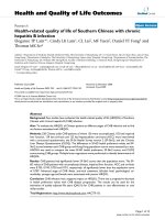 báo cáo hóa học: 