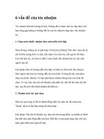 6 vấn đề của tóc nhuộm ppt