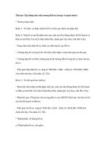 Thủ tục Cấp thông báo chủ trương đầu tư (trong và ngoài nước) pptx