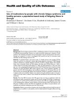 báo cáo hóa học: 