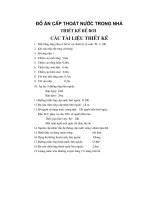 đồ án thiết kế bể bơi