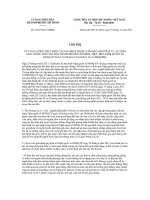 Chỉ thị số 33/2011/CT-UBND ppt