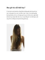 Bao giờ tóc nối thôi bay? potx