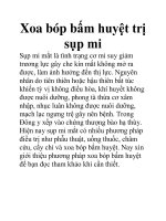 Xoa bóp bấm huyệt trị sụp mi pot