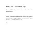 Hướng dẫn 3 cách cột tóc điệu pdf