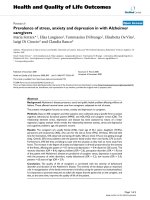 báo cáo hóa học: 