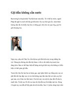 Gội đầu không cần nước doc