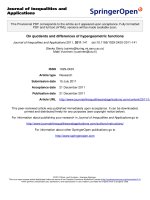 báo cáo hóa học: