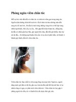 Phòng ngừa viêm chân tóc ppt