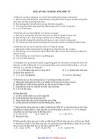 BÀI TẬP TRẮC NGHIỆM: SÓNG ĐIỆN TỪ docx