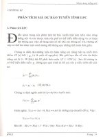 Chương 3 - Phân tích mã dự báo tuyến tính LPC docx