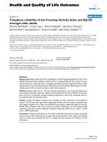 báo cáo hóa học: 