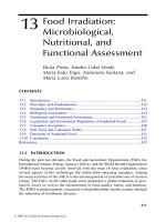 Radionuclide Concentrations in Foor and the Environment - Chapter 13 (end) pptx