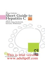Short Guide to Hepatitis C_1 potx