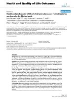 Báo cáo hóa học: 