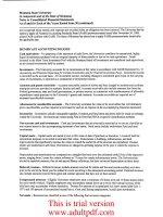 Legislative Audit Division State of Montana Report to the Legislature December 2006 Financial_part4 potx