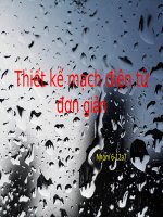 giáo án điện tử công nghệ: thiết kế mạch đơn giản pptx