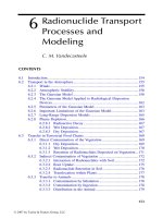 Radionuclide Concentrations in Foor and the Environment - Chapter 6 pot