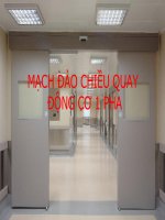 Giáo án điện tử công nghệ: xác định chiều động cơ 1 pha pdf