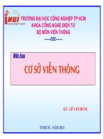 Điều chế và giải điều chế tương tự