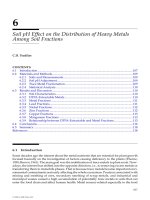 ENVIRONMENTAL RESTORATION of METALSCONTAMINATED SOILS - CHAPTER 6 ppt