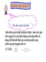 Giáo án điện tử công nghệ: động cơ điện doc