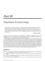 ECOTOXICOLOGY: A Comprehensive Treatment - Chapter 12 pot