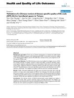 báo cáo hóa học: 