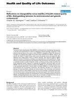 báo cáo hóa học: 