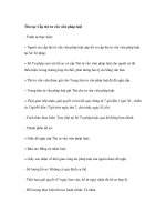 Thủ tục Cấp thẻ tư vấn viên pháp luật potx