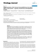 Báo cáo sinh học: 