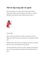 Mái tóc đẹp trong một vóc người pot