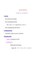 QUI TẮC CHUYỂN VẾ A+B+C=D, A+B=D-C ? doc