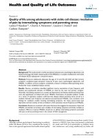 báo cáo hóa học: 