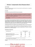 AUDITOR-GENERAL’S REPORT FINANCIAL AUDITS Volume One 2010 The Legislative Assembly Parliament_part5 potx