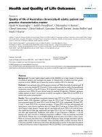 báo cáo hóa học: 