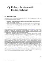 ORGANIC POLLUTANTS: An Ecotoxicological Perspective - Chapter 9 potx