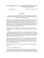 Thông báo số 449/TB-BGTVT ppt