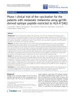 Báo cáo hóa học: 