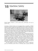 Industrial Safety and Health for Goods and Materials Services - Chapter 18 doc