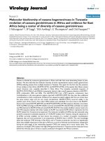 Báo cáo sinh học: 